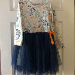 Adorable Harvest Dress - Pumpkins & Tulle